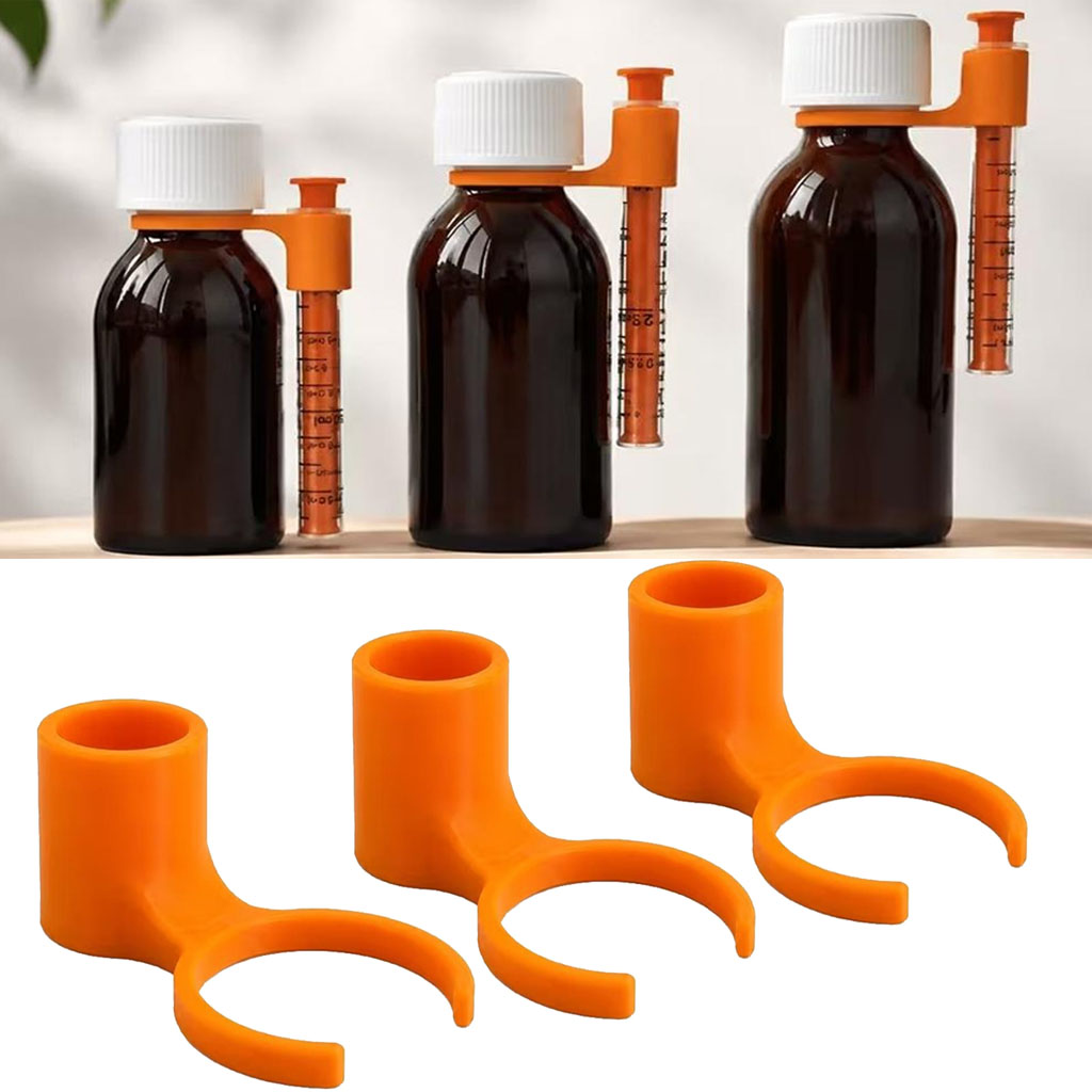 Kitchen Uncle - Syrup Bottle Syringe Holder Clip Dispenser