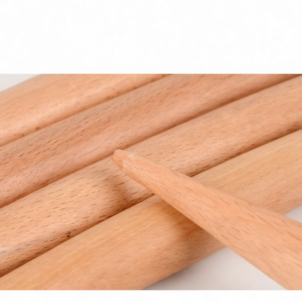 Wooden Rolling Pin Pointed Dou - Kitchen Roller Baking 评论和价格