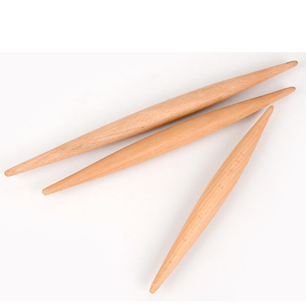 Wooden Rolling Pin Pointed Dou - Kitchen Roller Baking 评论和价格