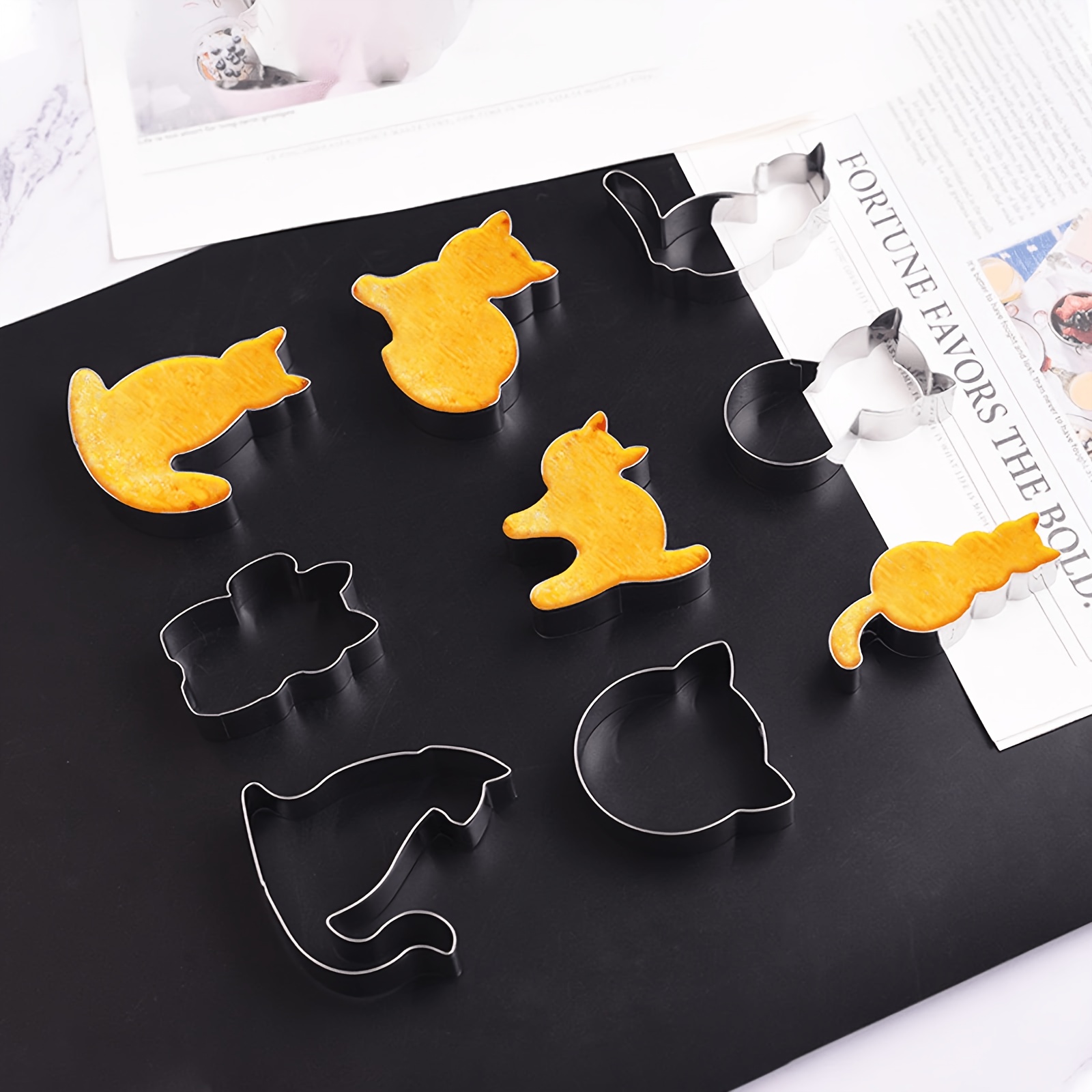 9PCS Cookie Cutter Set, Food G - Baking Kitchen Set 评论和价格