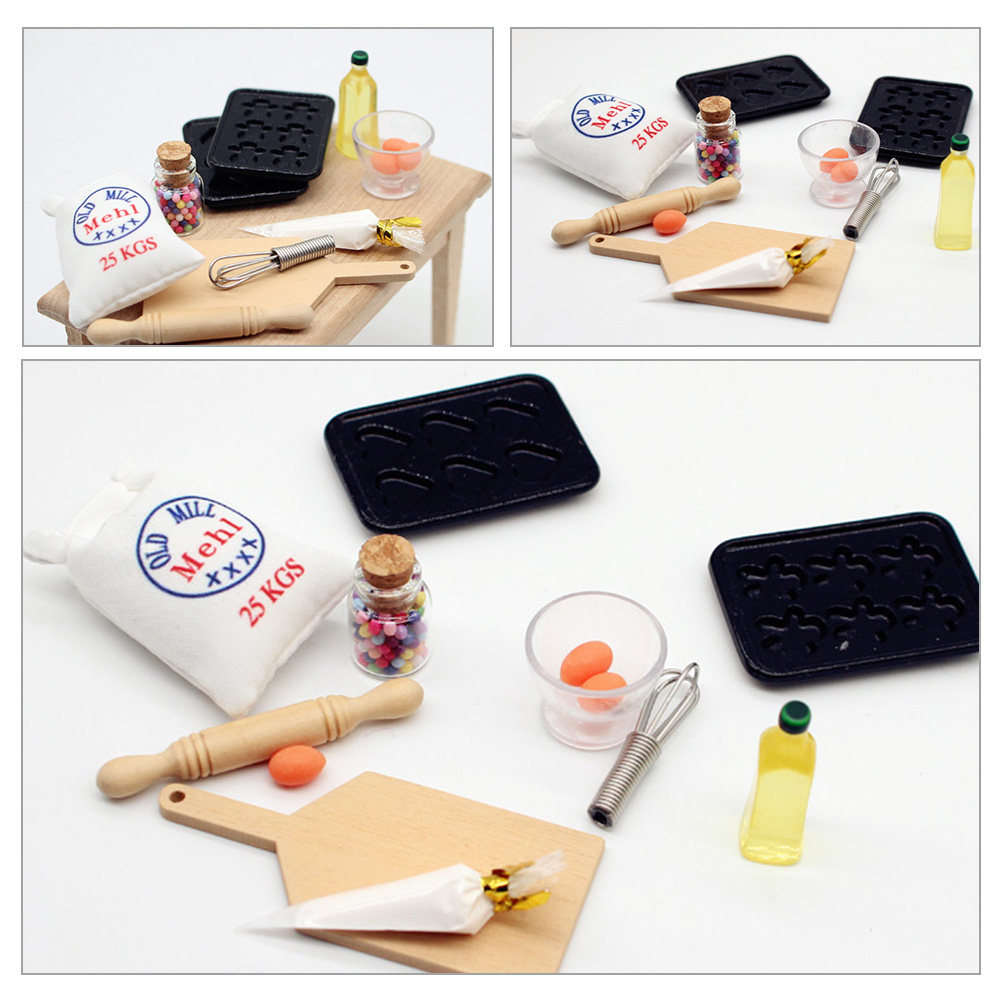 Realistic Mini Baking Pan Set  - Kitchen Kids Baking Set 评论和价格