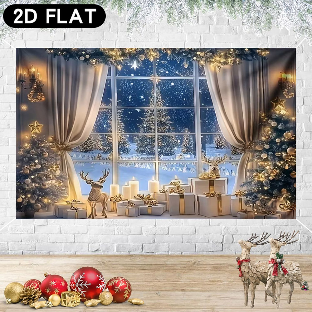 White winter Christmas backgro - Kitchen Baking Background 评论和价格